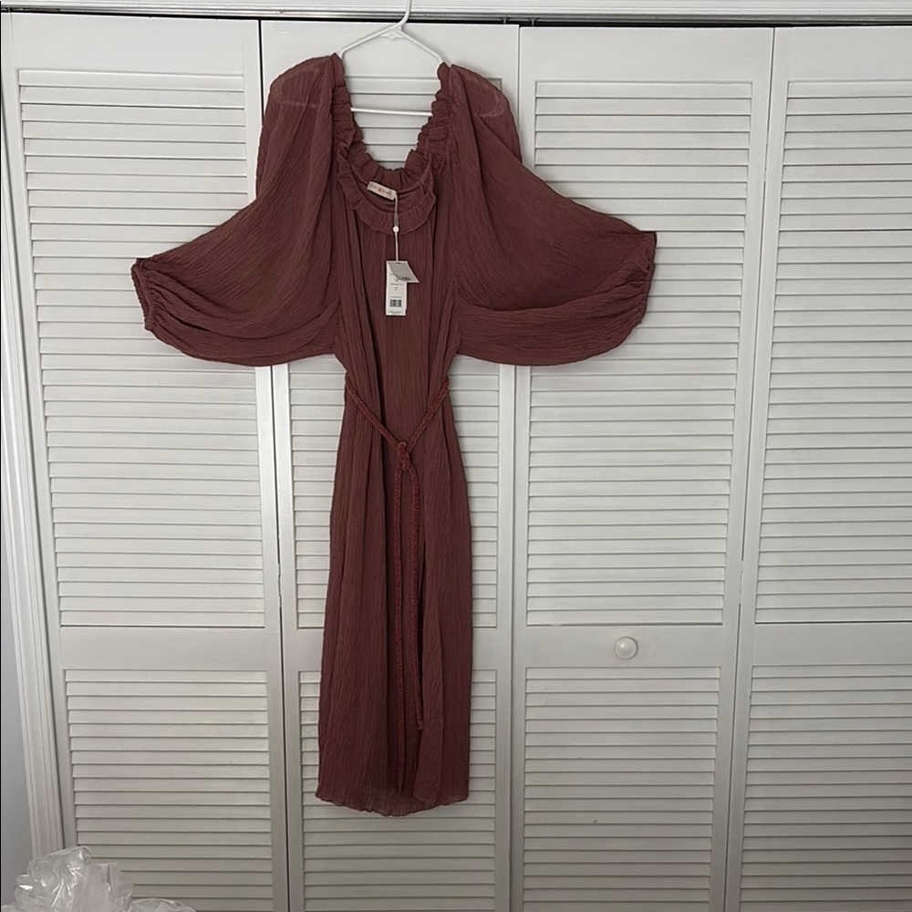 Tory Burch Ruffle neck Dress - Picture 7 of 8